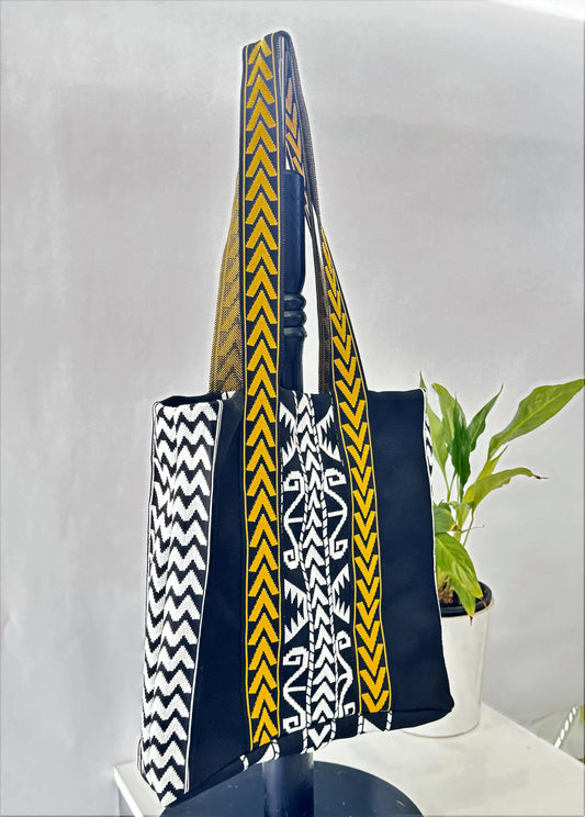 Triko omuz çantası cta-05 kilim desenli