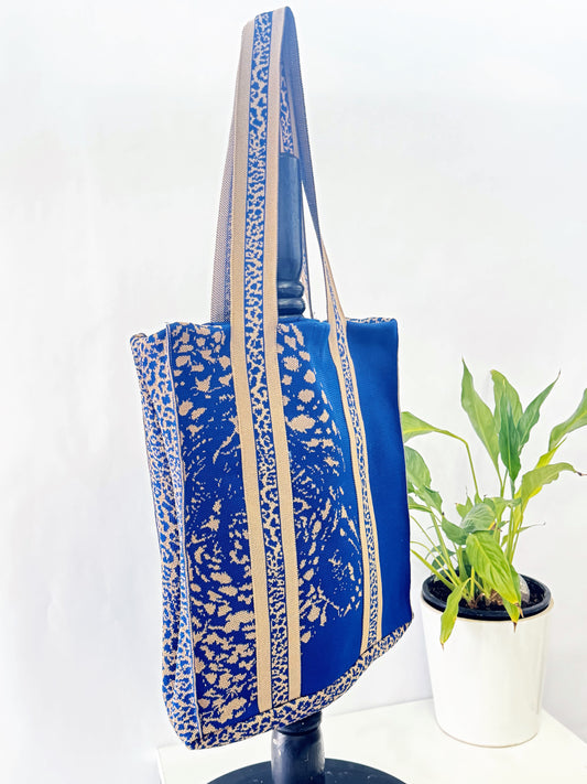 Triko omuz çantası cta-09 laci kaplan desenli