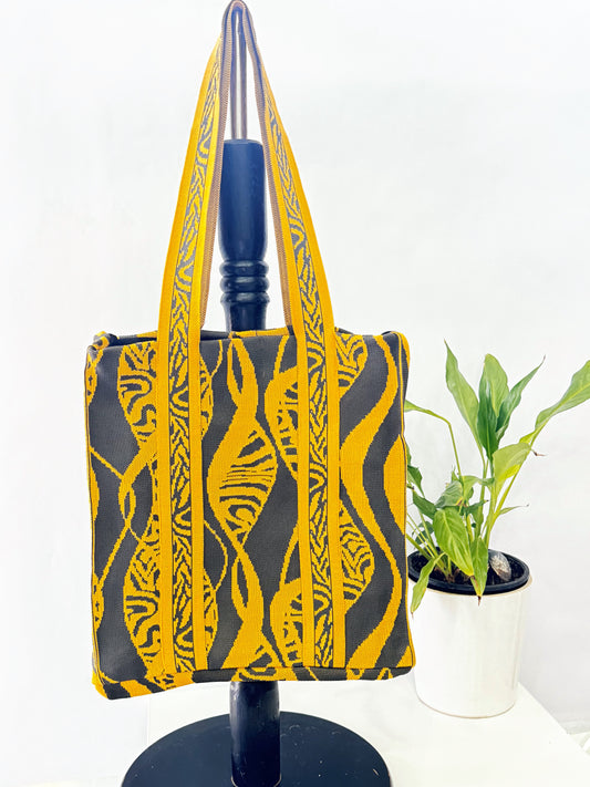 Triko omuz çantası cta-02 zebra desen