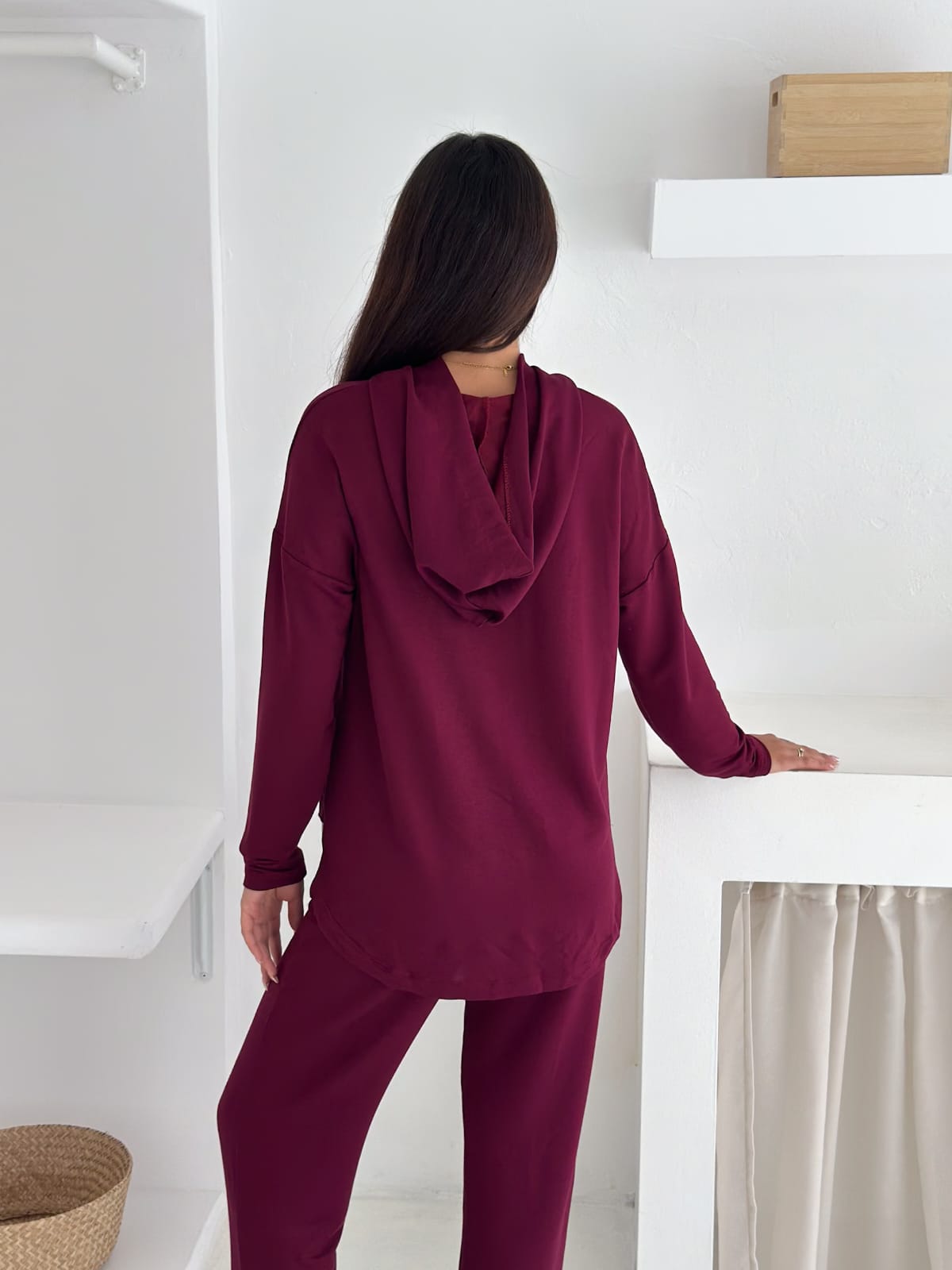 Sweat-Kombinli-kapusonlu-Takım–bordo