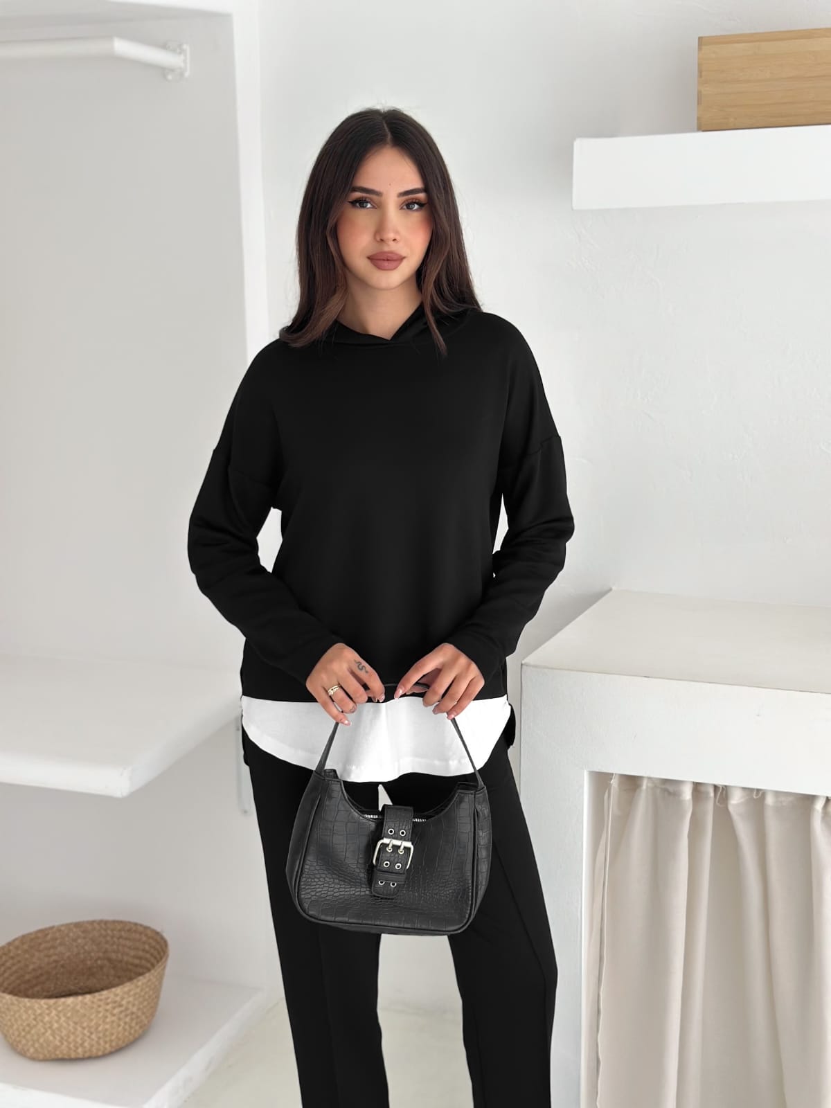 Sweat-Kombinli-kapusonlu-Takım–siyah