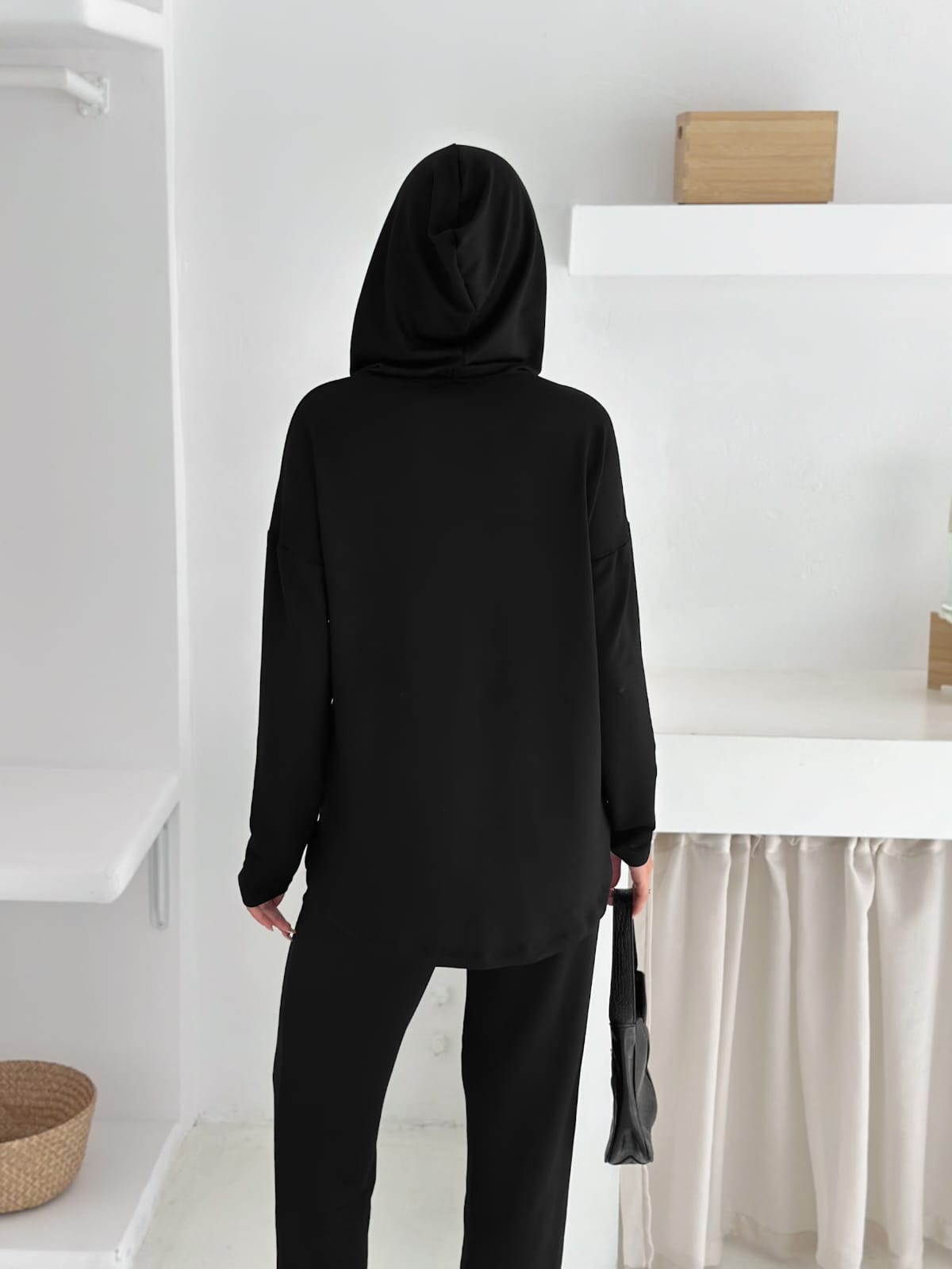 Sweat-Kombinli-kapusonlu-Takım–siyah