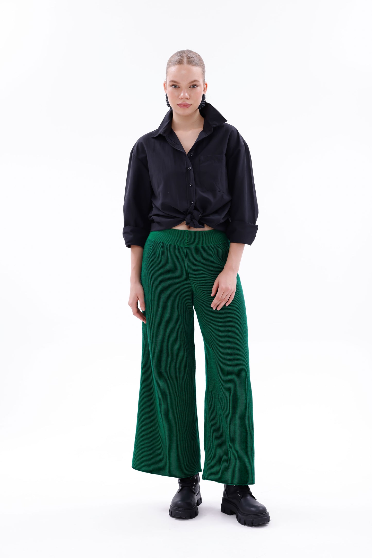 TRiKO SiYAH/YESiL CiZGiLi PANTOLON