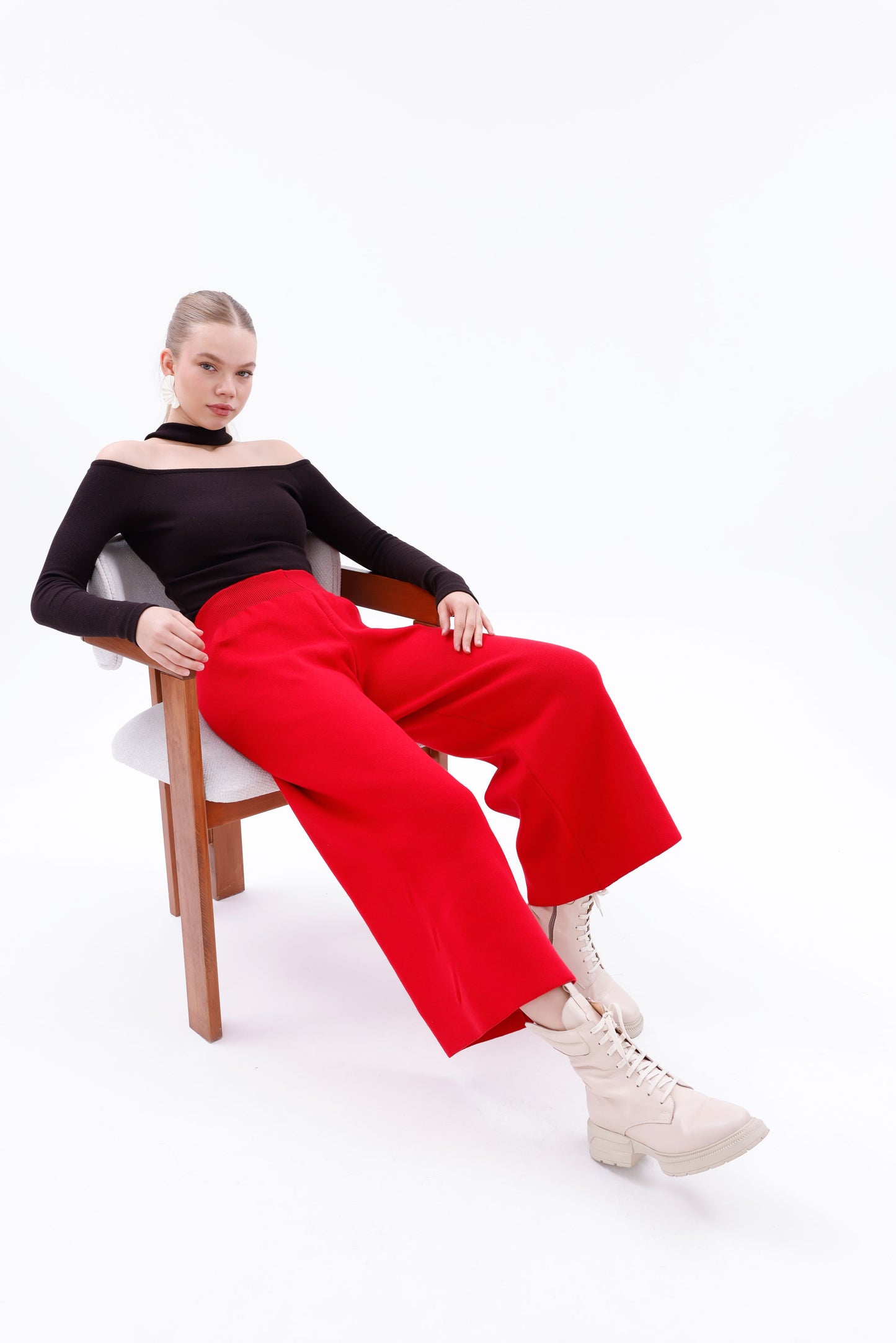 TRİKO Kırmızı PANTOLON