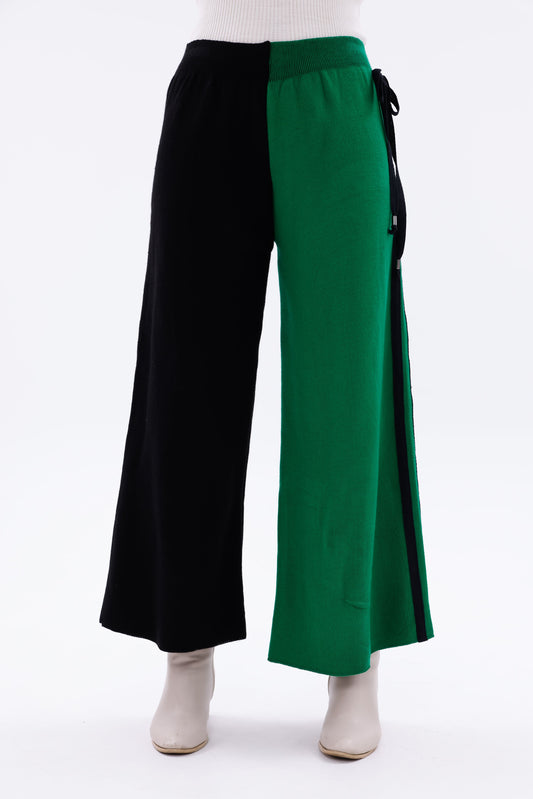 TRİKO SİYAH/YEŞİL PANTOLON