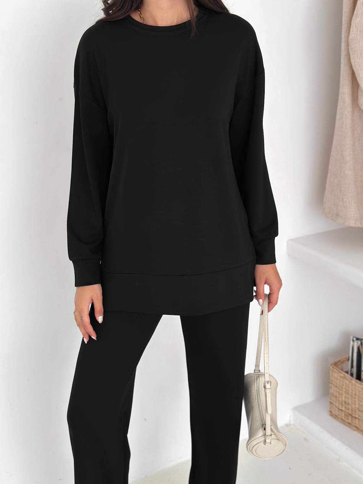 YENI-SEZON-Bisiklet-yaka-Oysho-Takim