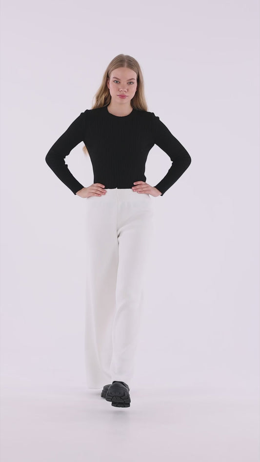 TRİKO BEYAZ PANTOLON